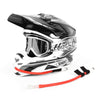 Helmet Handsfree Kit / With Drink Tube, Quick Connector & Velcro Attachment